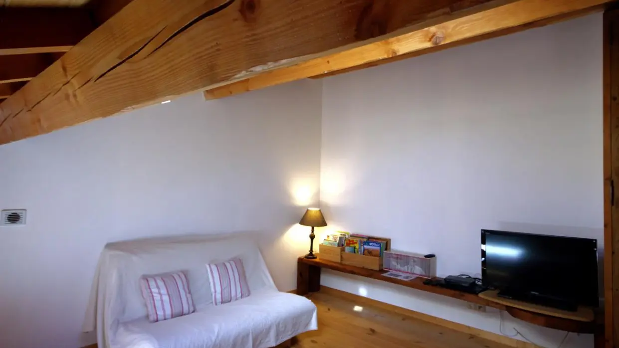 Coin détente avec TV,jeux,