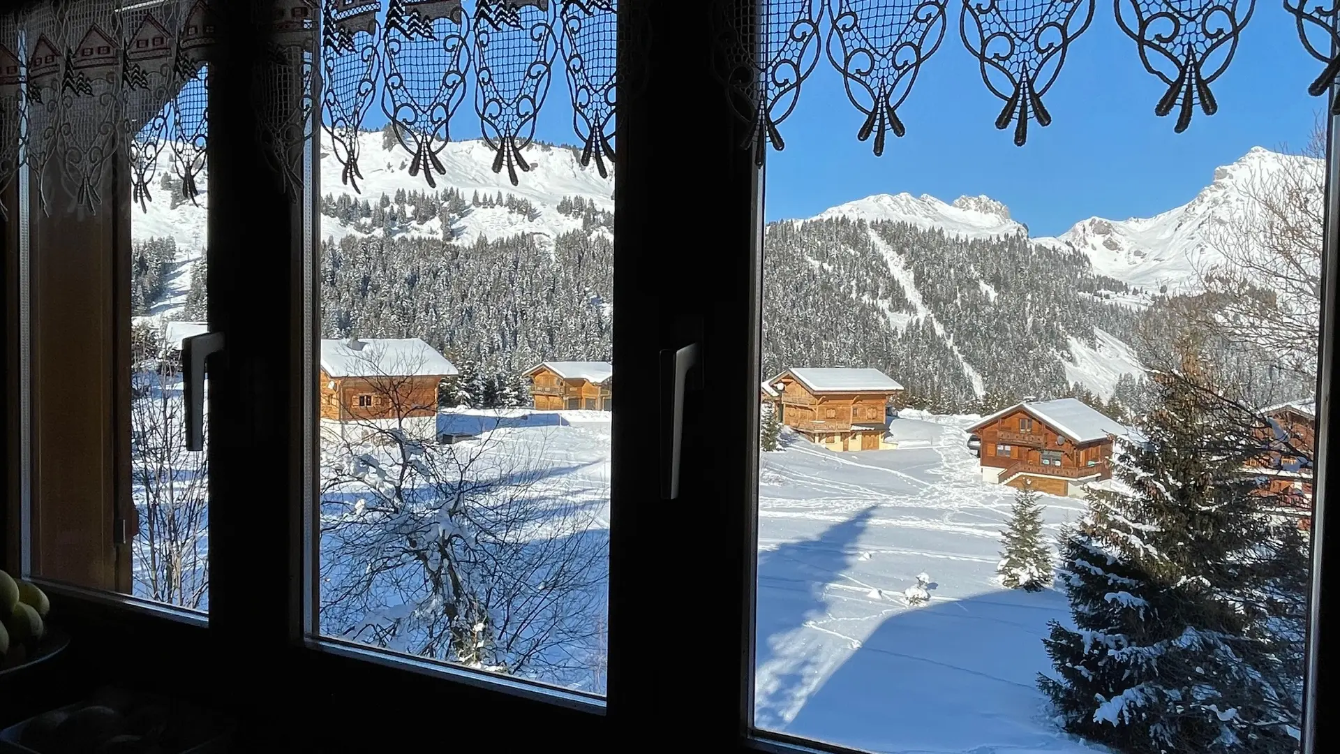 Vue du chalet