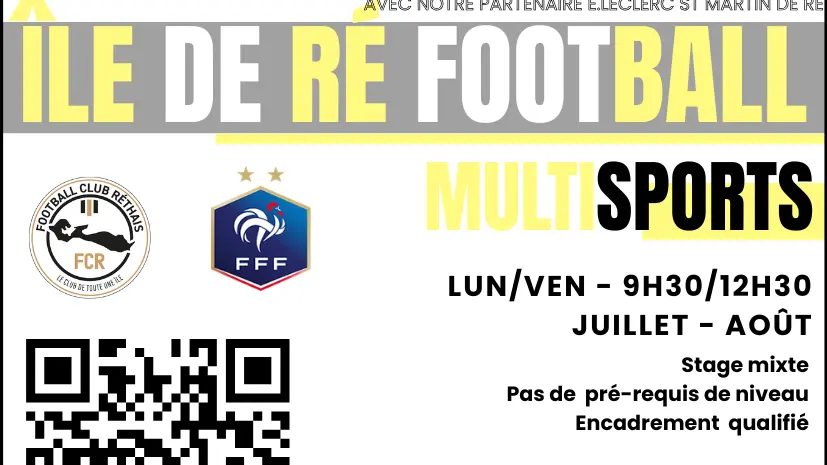 Affiche stage d'été