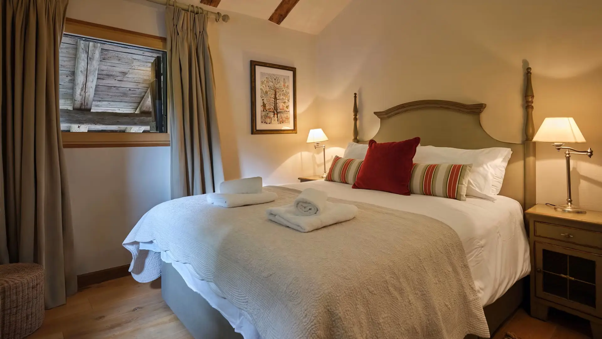 Chambre 1 avec lit double