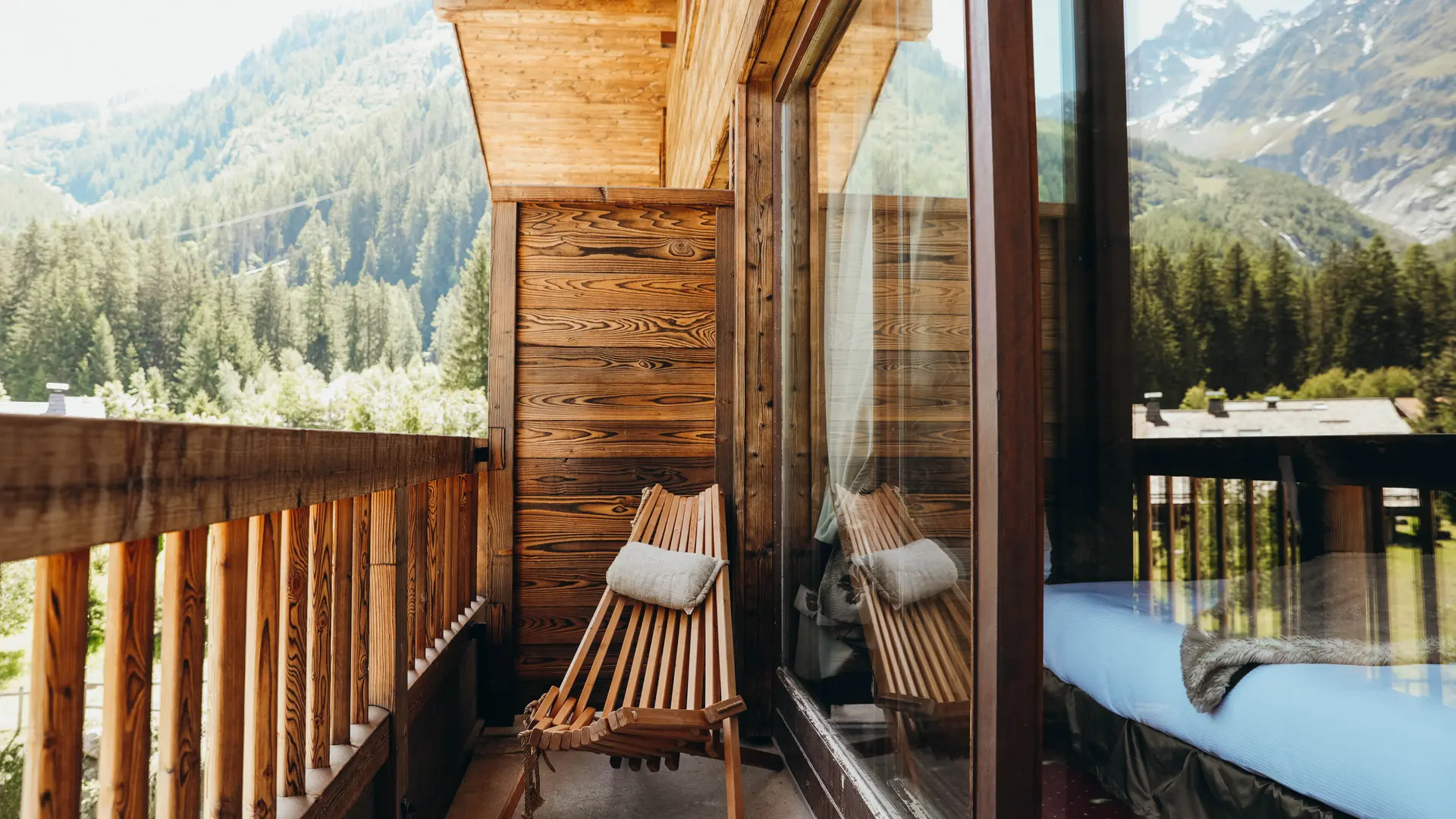 Balcon côté Grands Montets