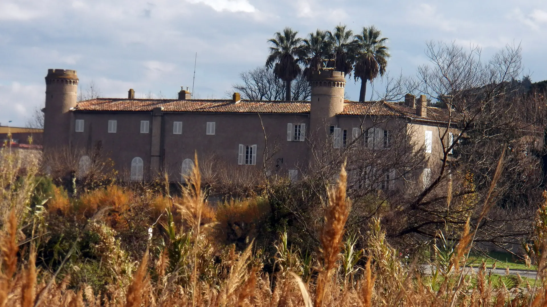 Le château Bertaud à Gassin