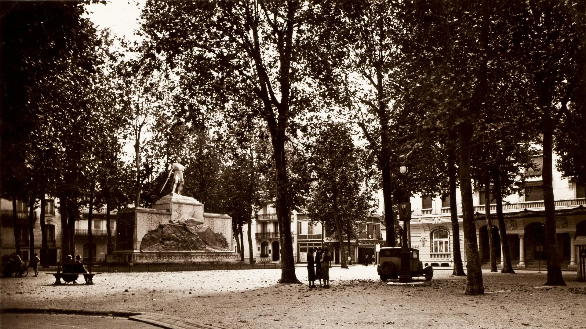 Carte postale, vers 1935