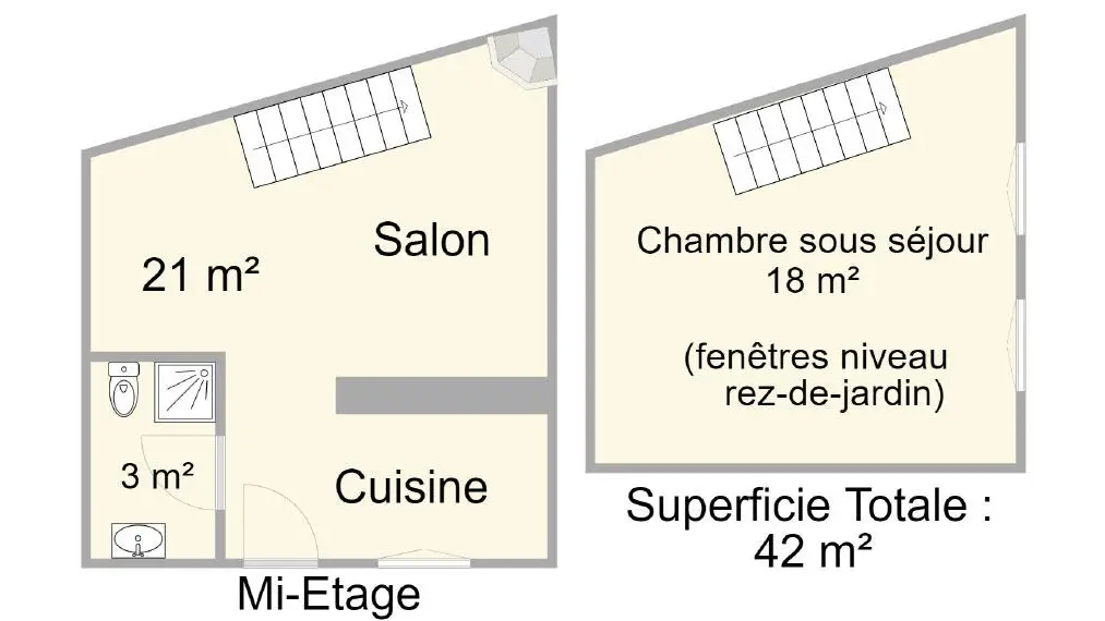 plan du gîte
