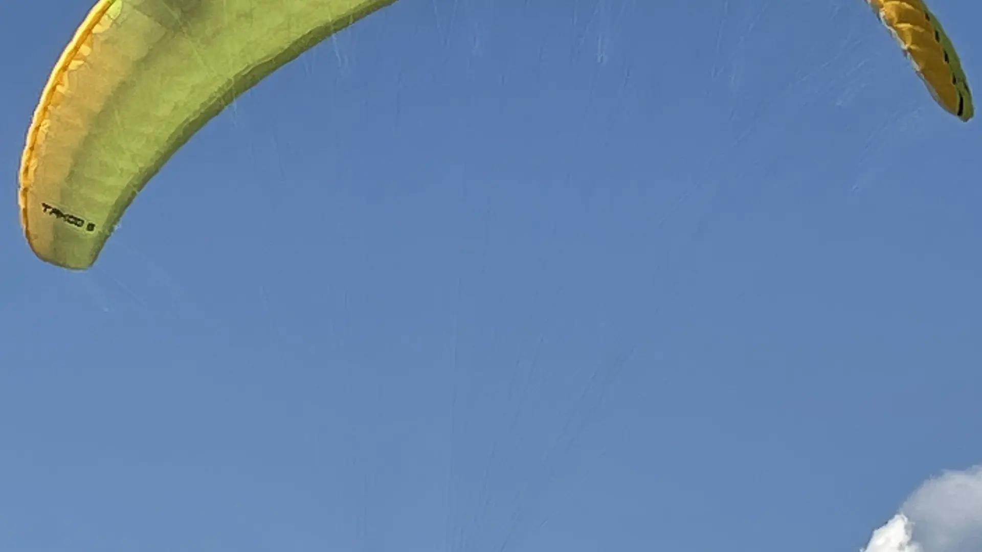 Baptême en parapente