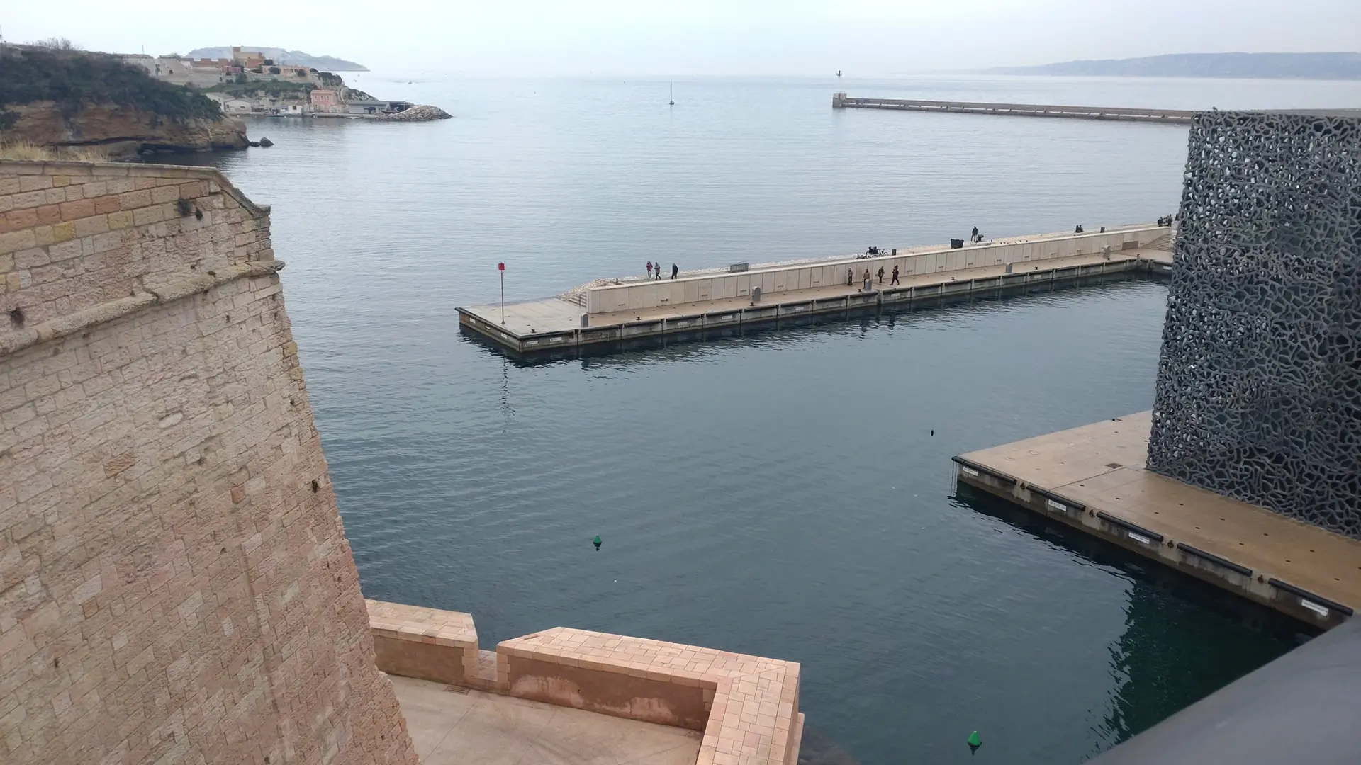 Darse du J4 près du Mucem_