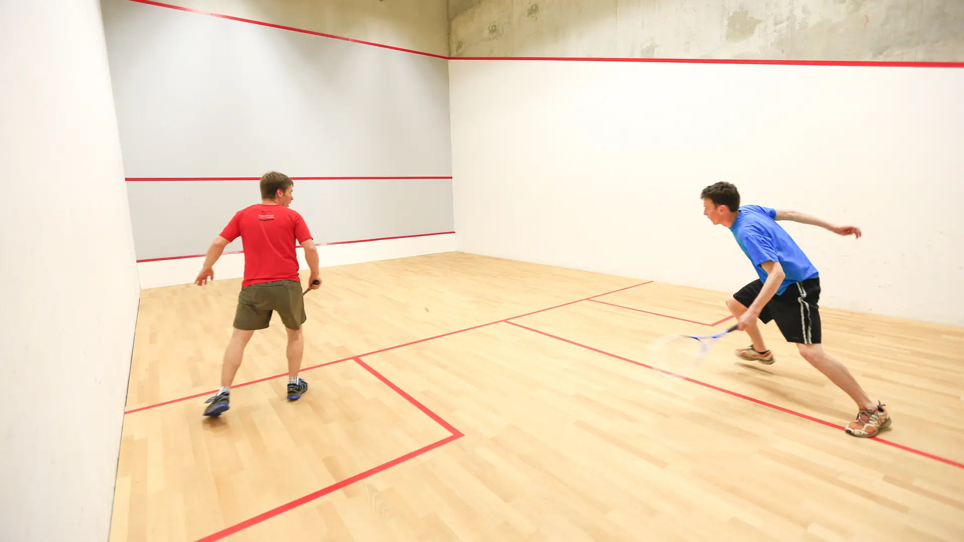 2 courts de squash