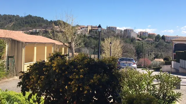 Vue de l'extérieur de la résidence