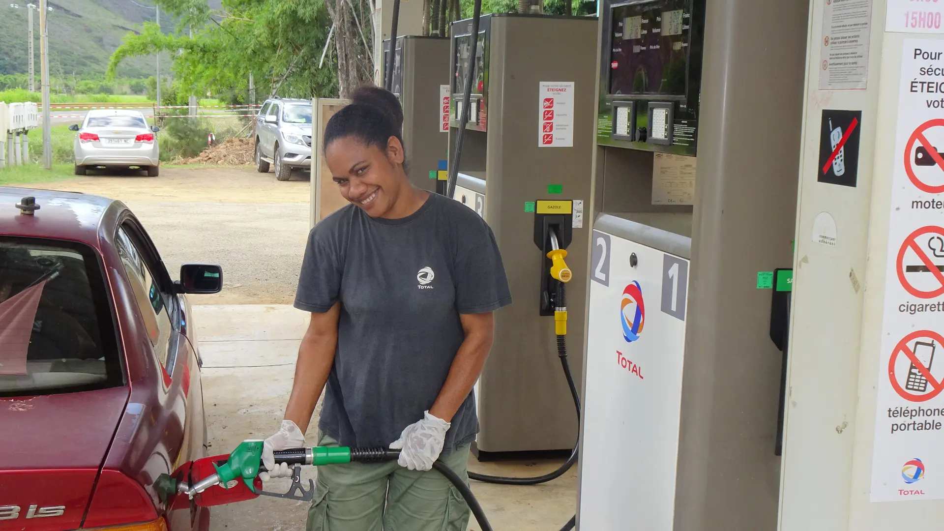 Service de carburant