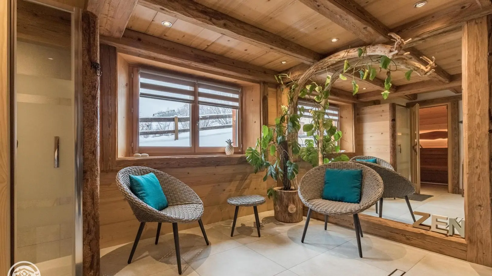 Espace Bien-Etre avec Tisanerie Sauna Jaccuzzi