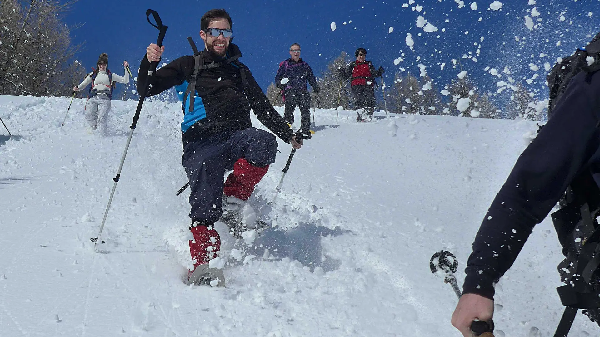 Raquettes avec Terres de Trek