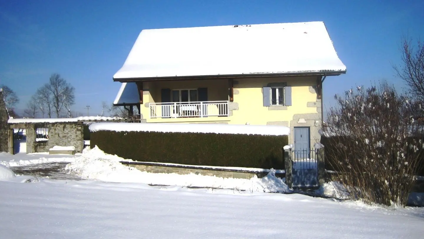 Façade orientée sud.