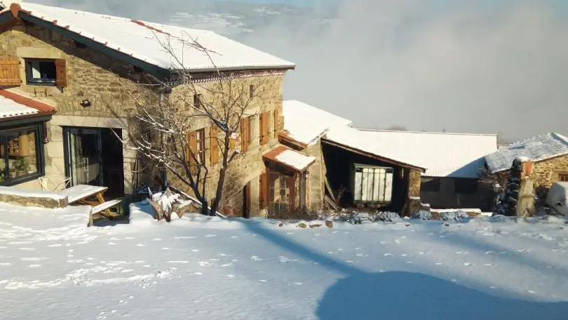 Le Sapt sous la neige.