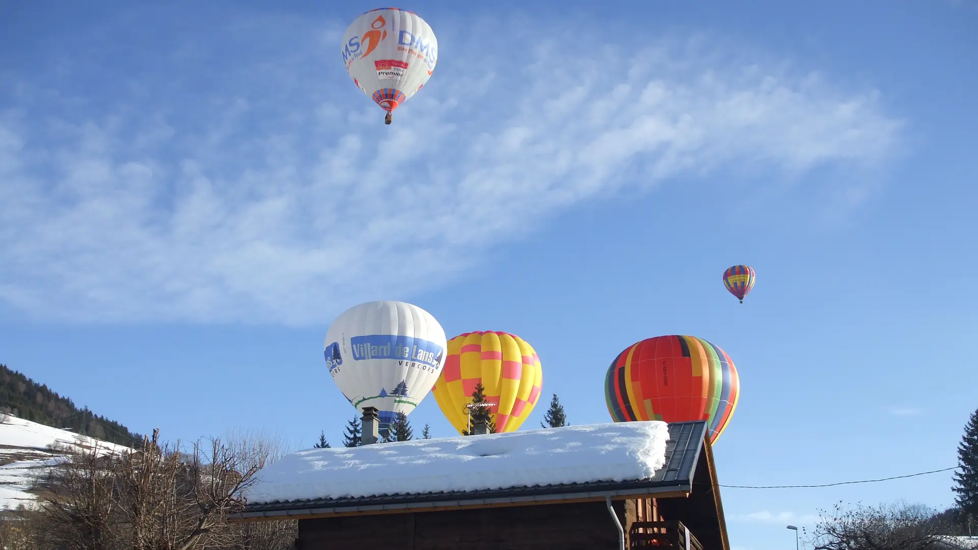 montgolfières au camping