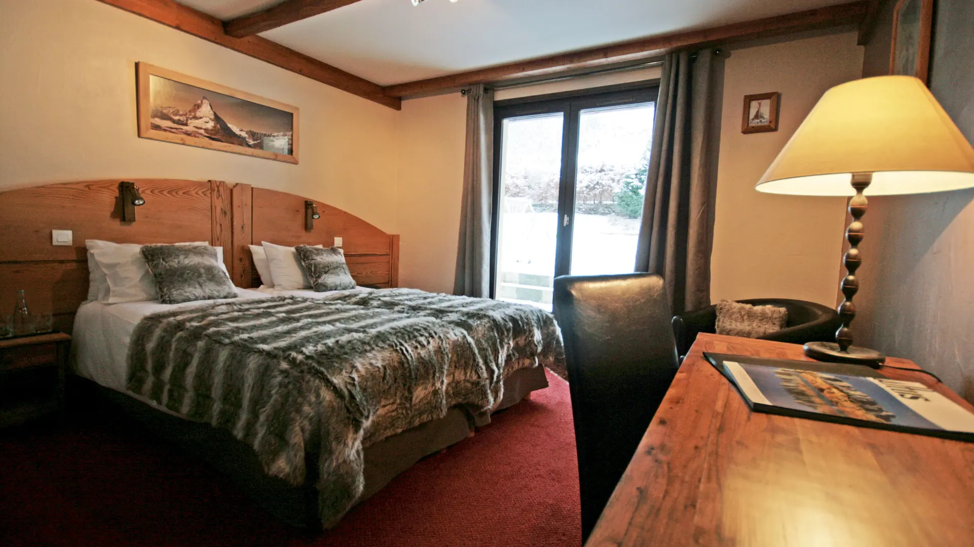 Hotel du bois chambre