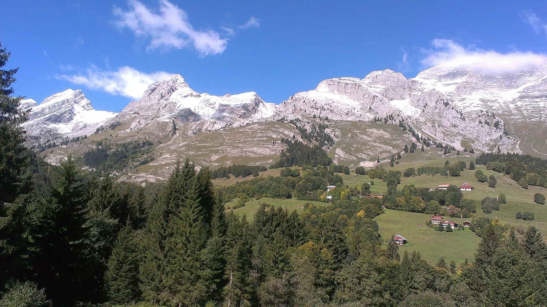 Vue depuis le sentier