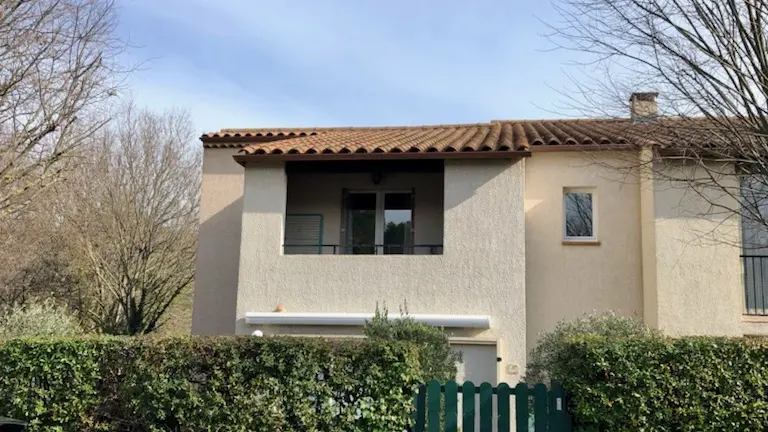 Balcon vu de l'exterieur