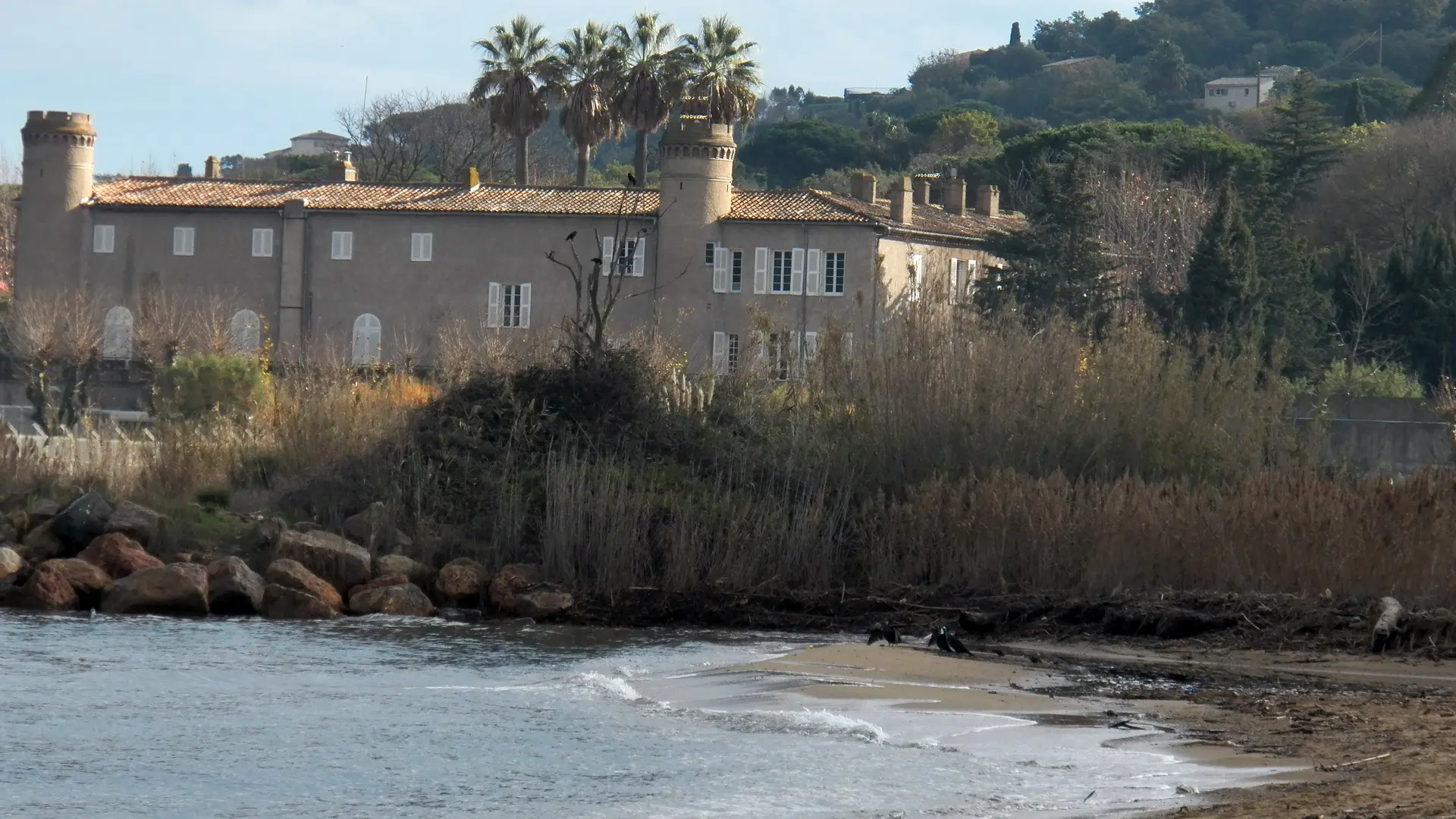 Le château Bertaud à Gassin