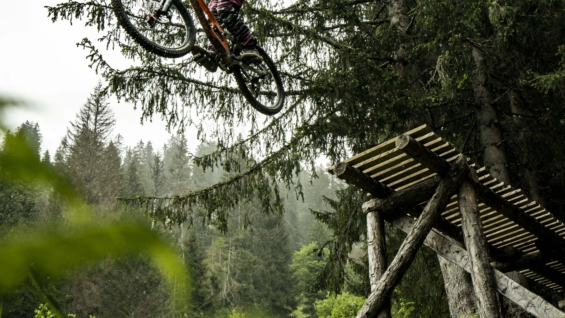 Piste Air Voltage du Bike Park de Châtel