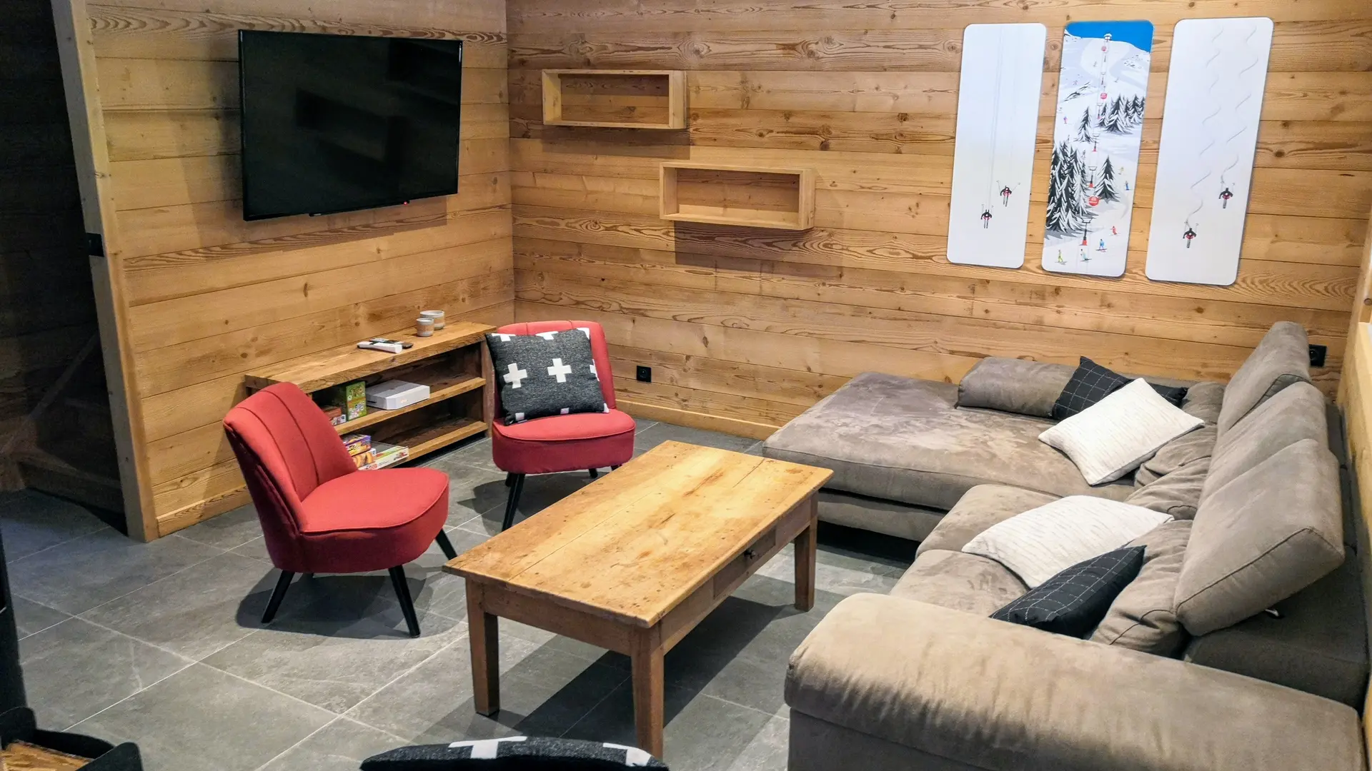 Salon avec Tv