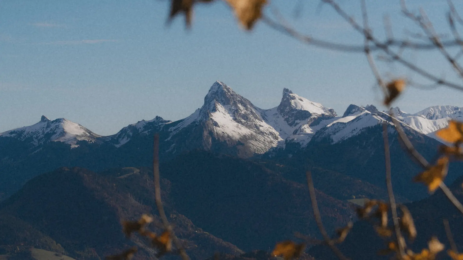 Vue sur la dent d'oche