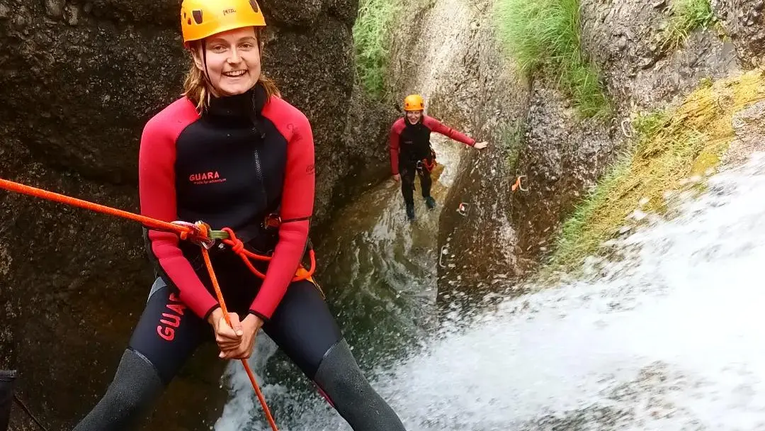 Découverte du canyoning dans la vallée du Buëch, au canyon du Rif Lauzon avec Ecrins Spéléo Canyon