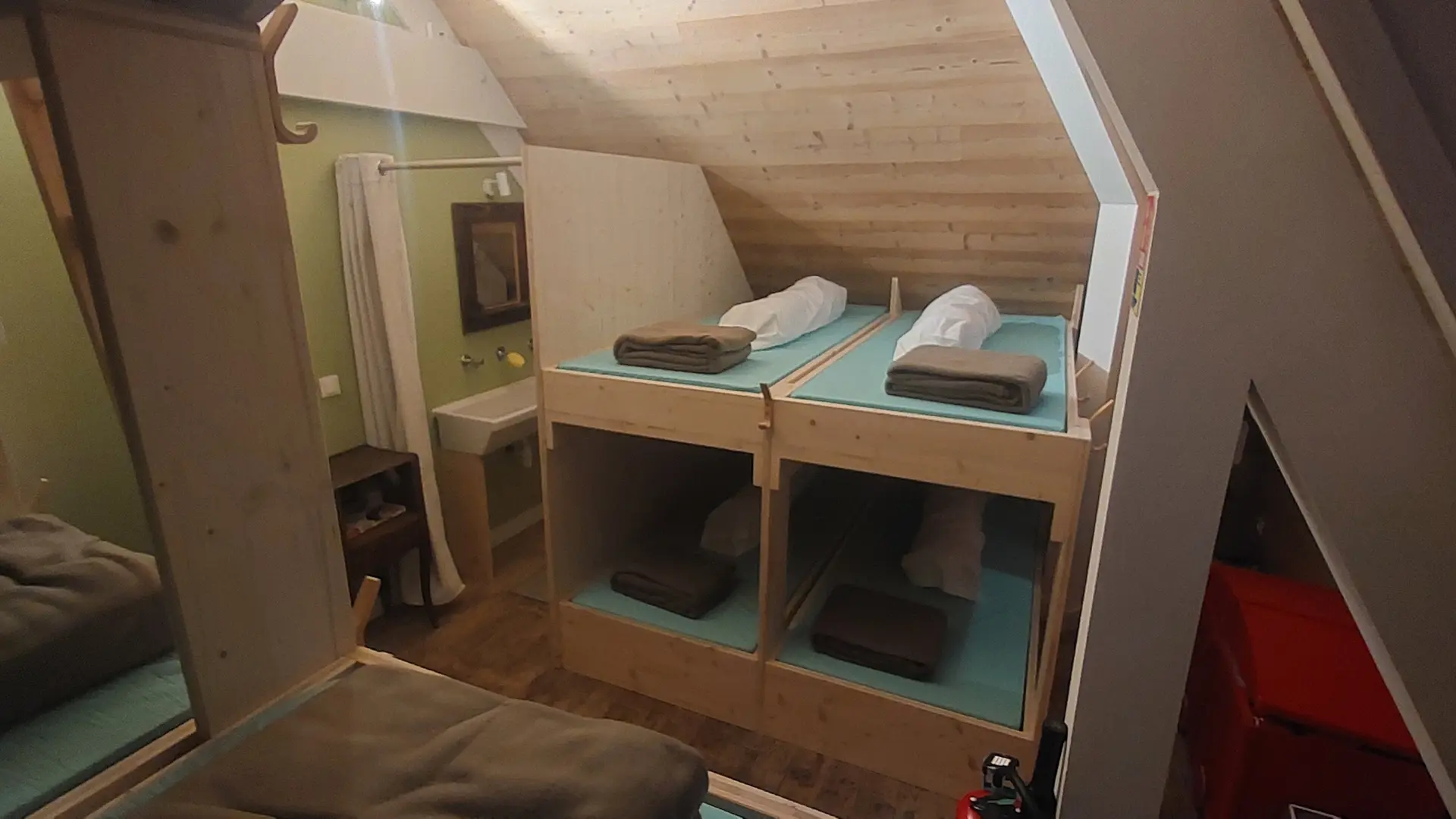 Refuge de la Plate dortoir