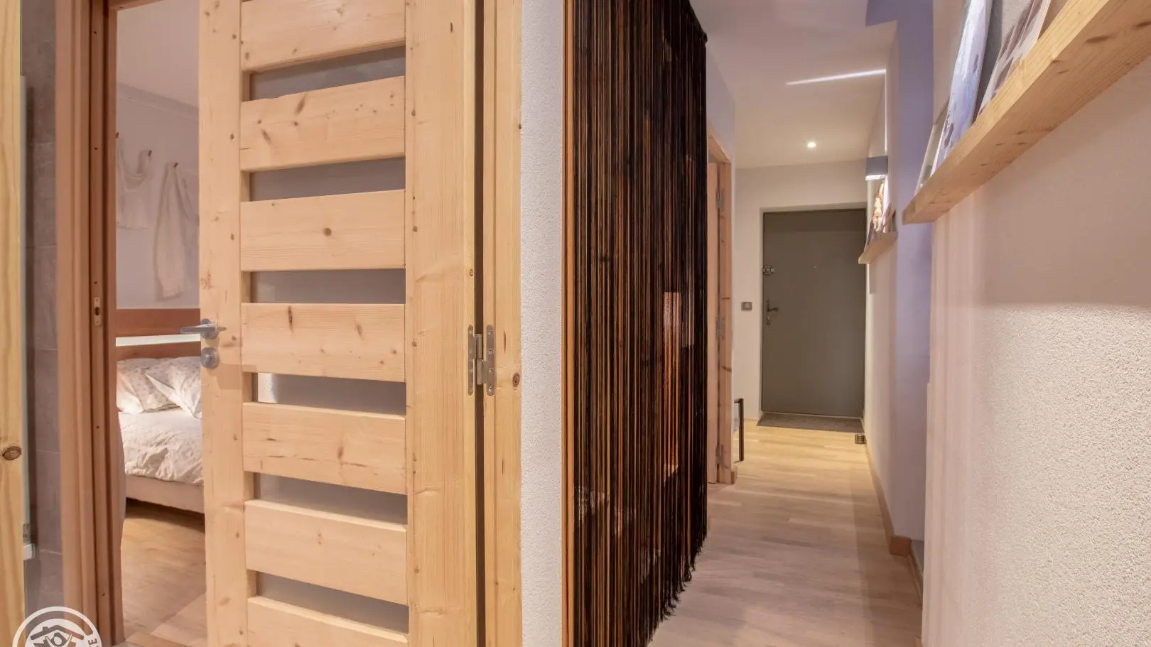 Les portes intérieures réalisées par un artisan