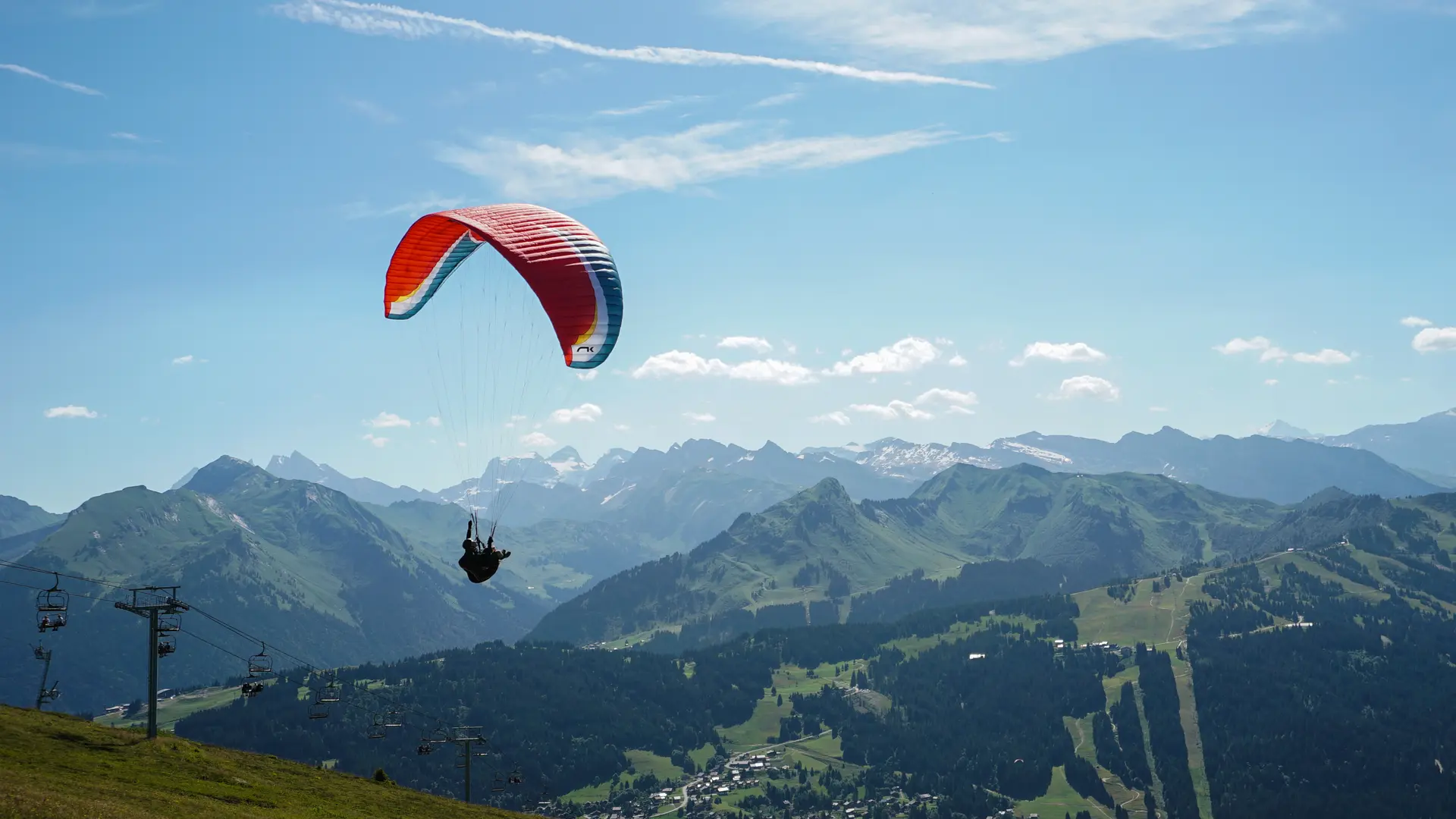 Baptême parapente