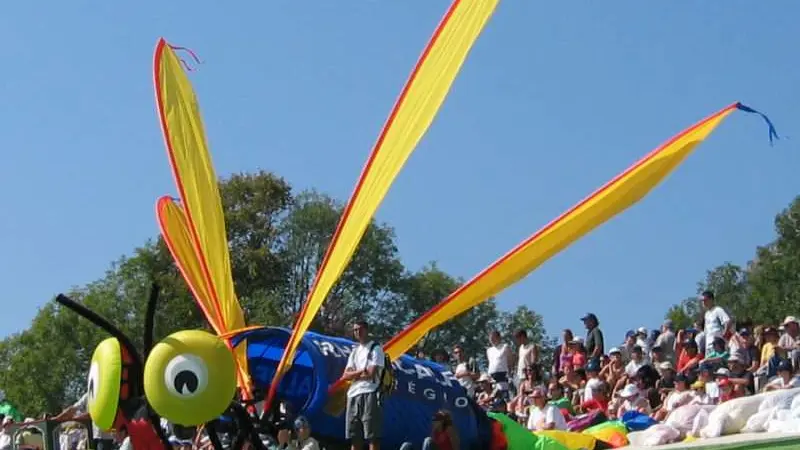 Déguisements pendant la célèbre ''Coupe Icare '' en Septembre