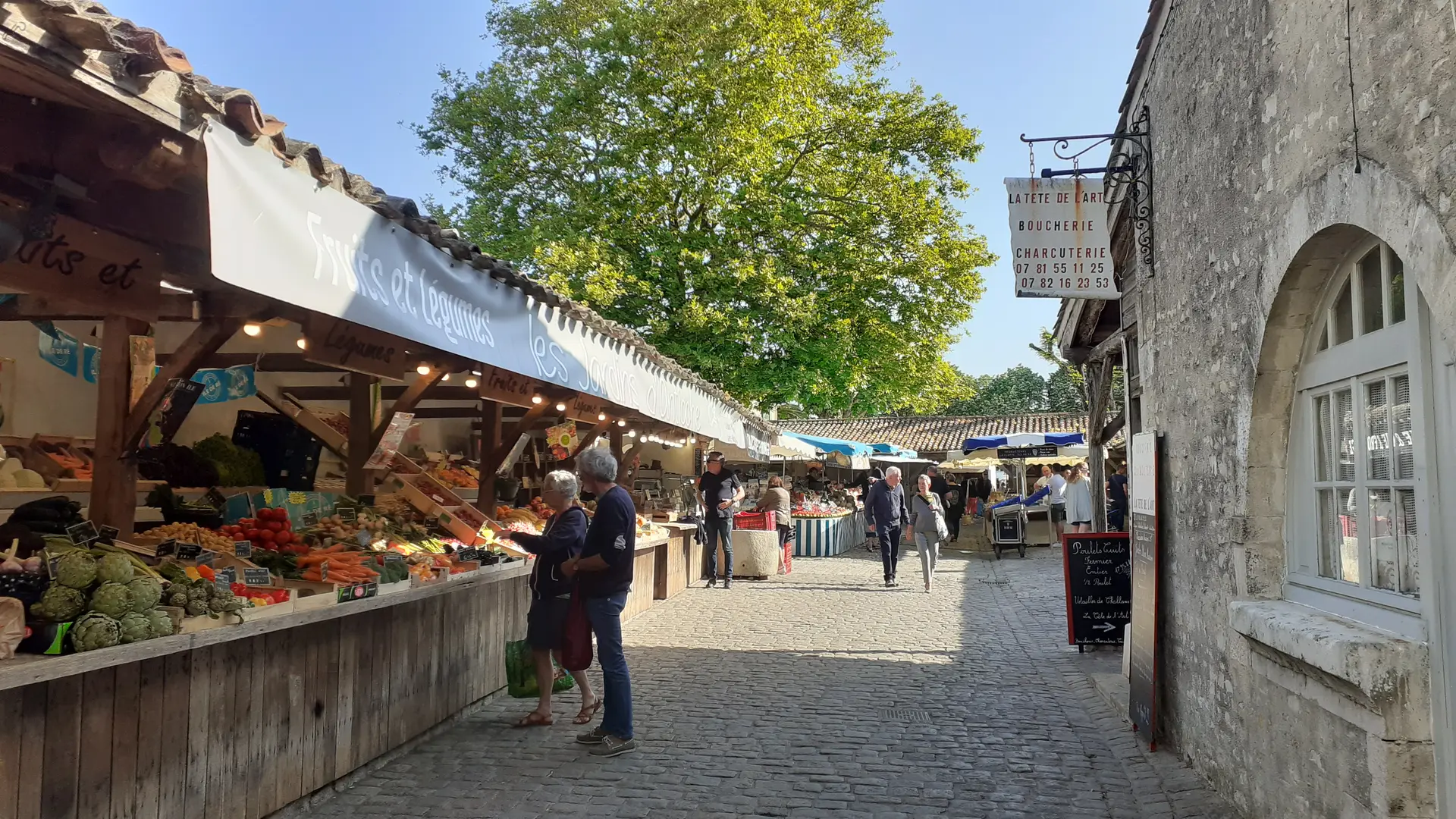 Marché de La Flotte