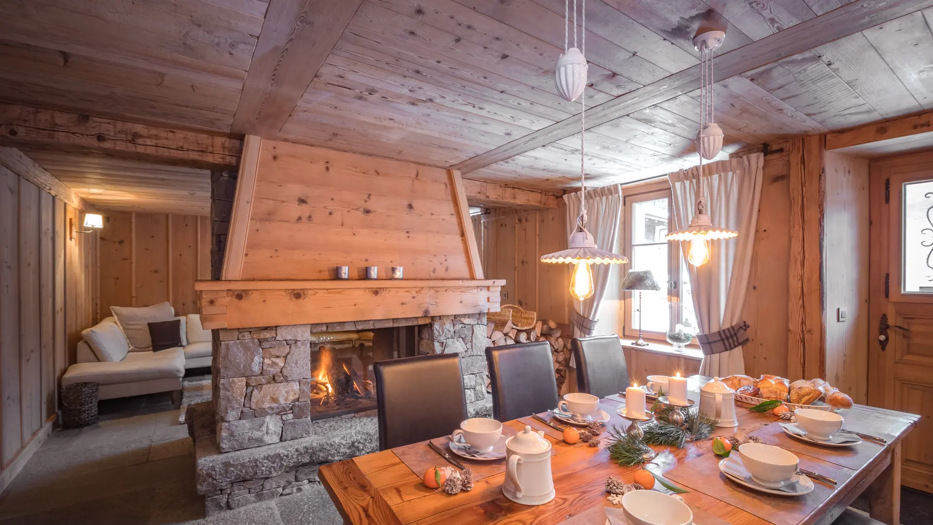 Salle à manger - Maison Alpie