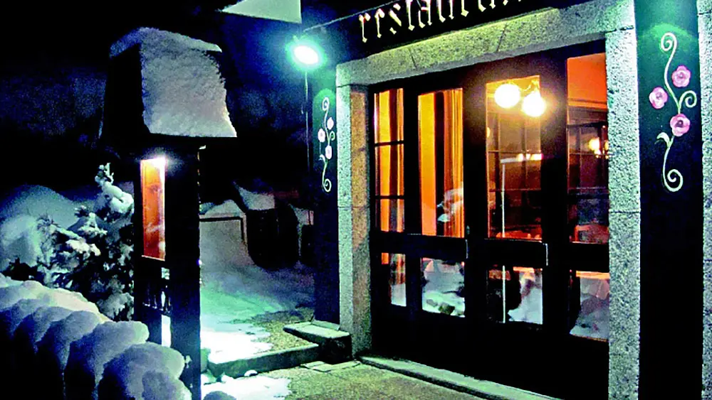 Entrée du restaurant