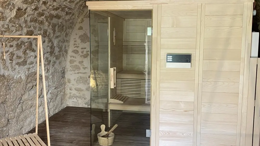 accessibilité au Sauna en option