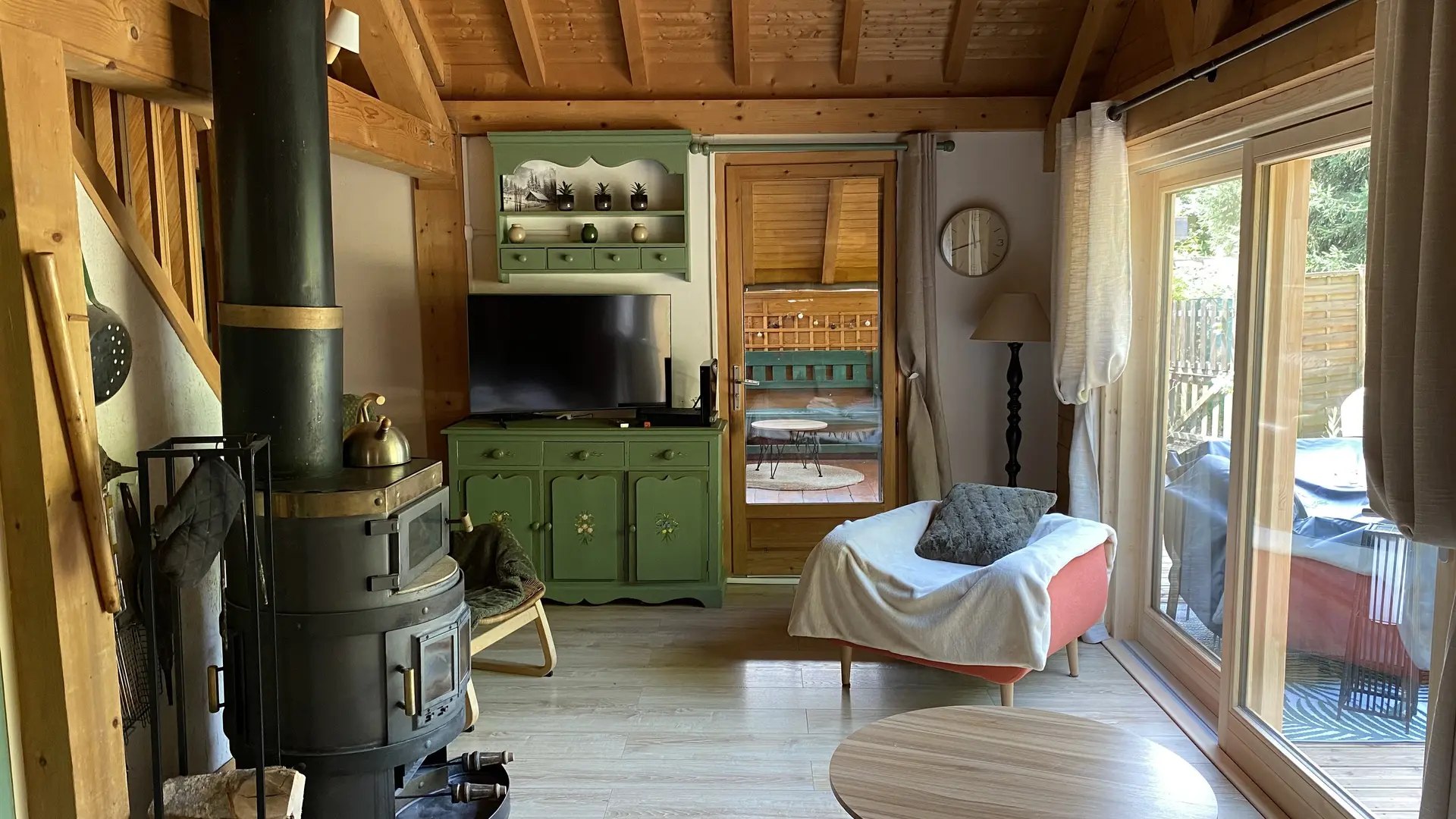 Intérieur d'un chalet