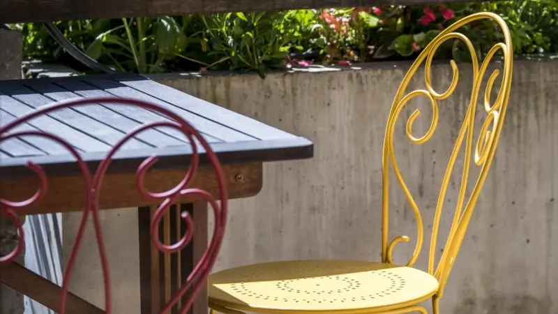 Salon de jardin du blacon