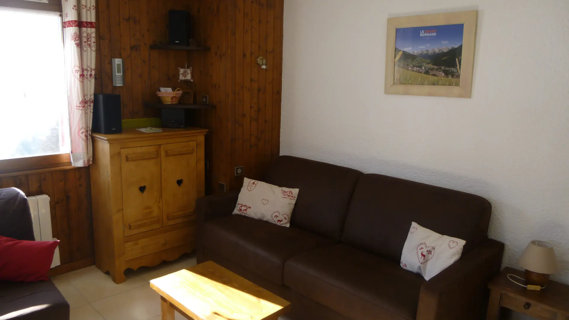 Séjour avec canapé/Living room with a sofa-Troikas-Le Grand-Bornand