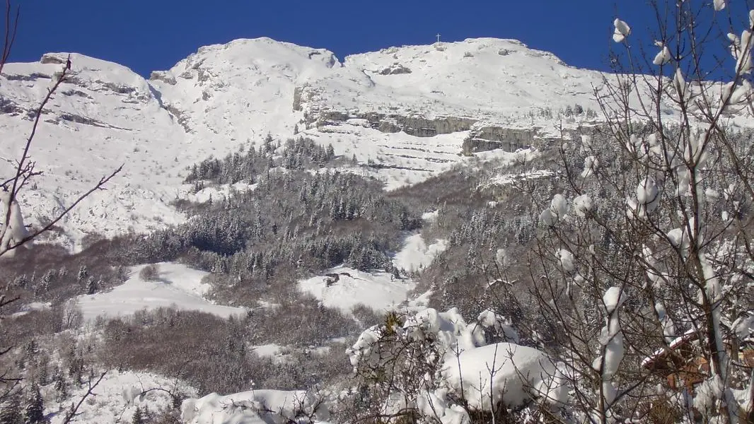 vue sur le mont Lachat