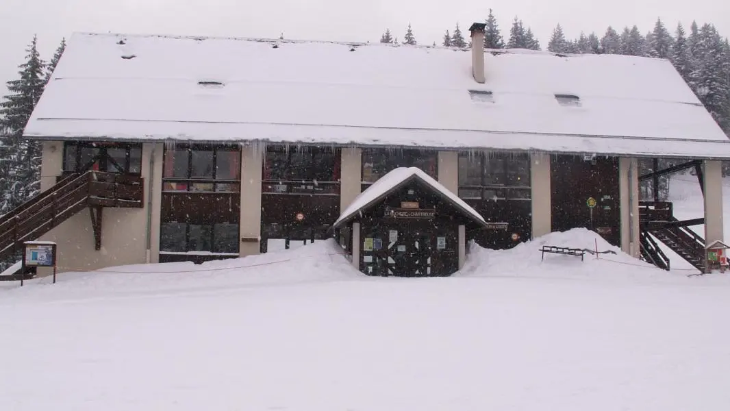 Le gîte en hiver