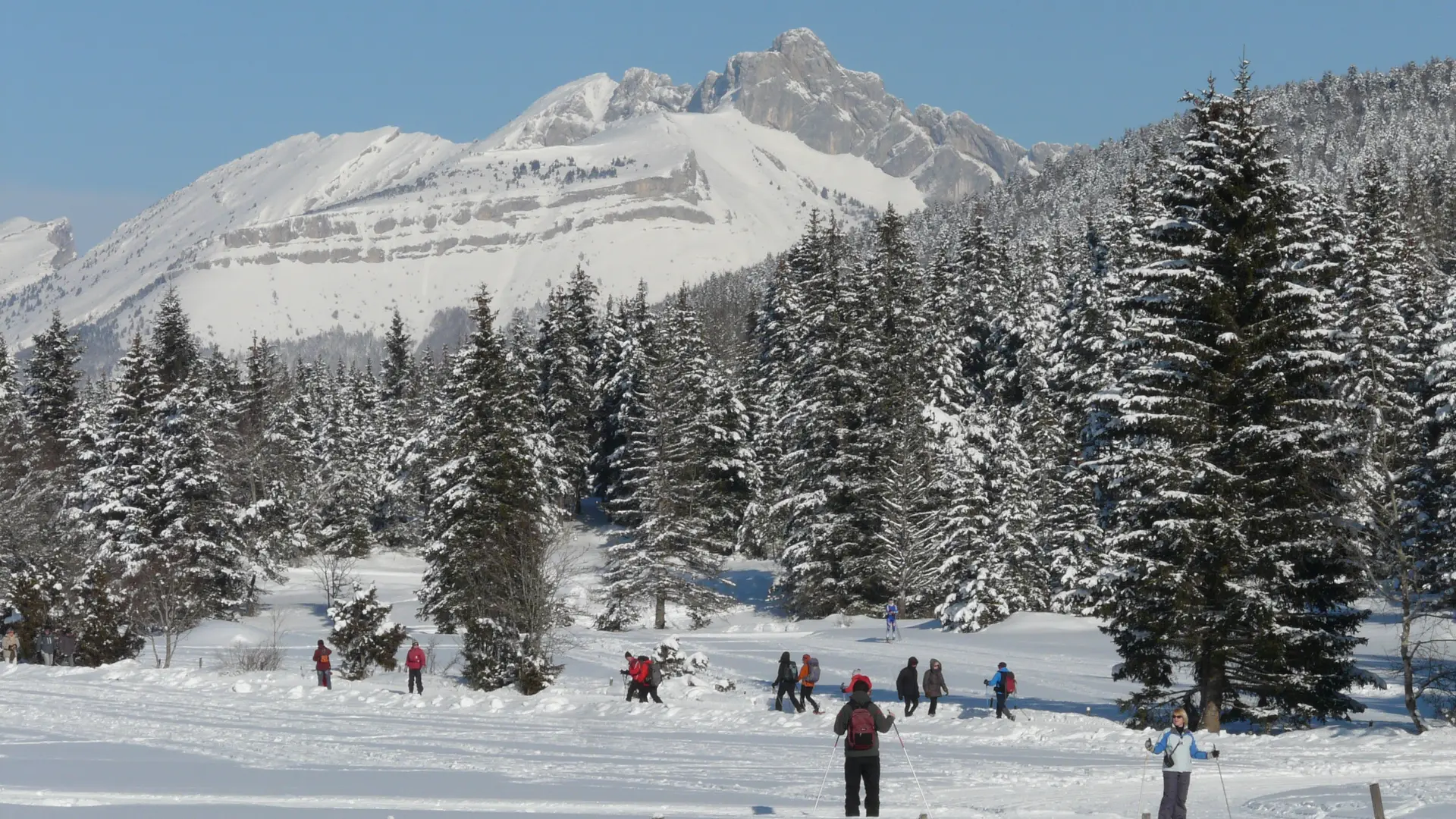 site nordique de corrençon