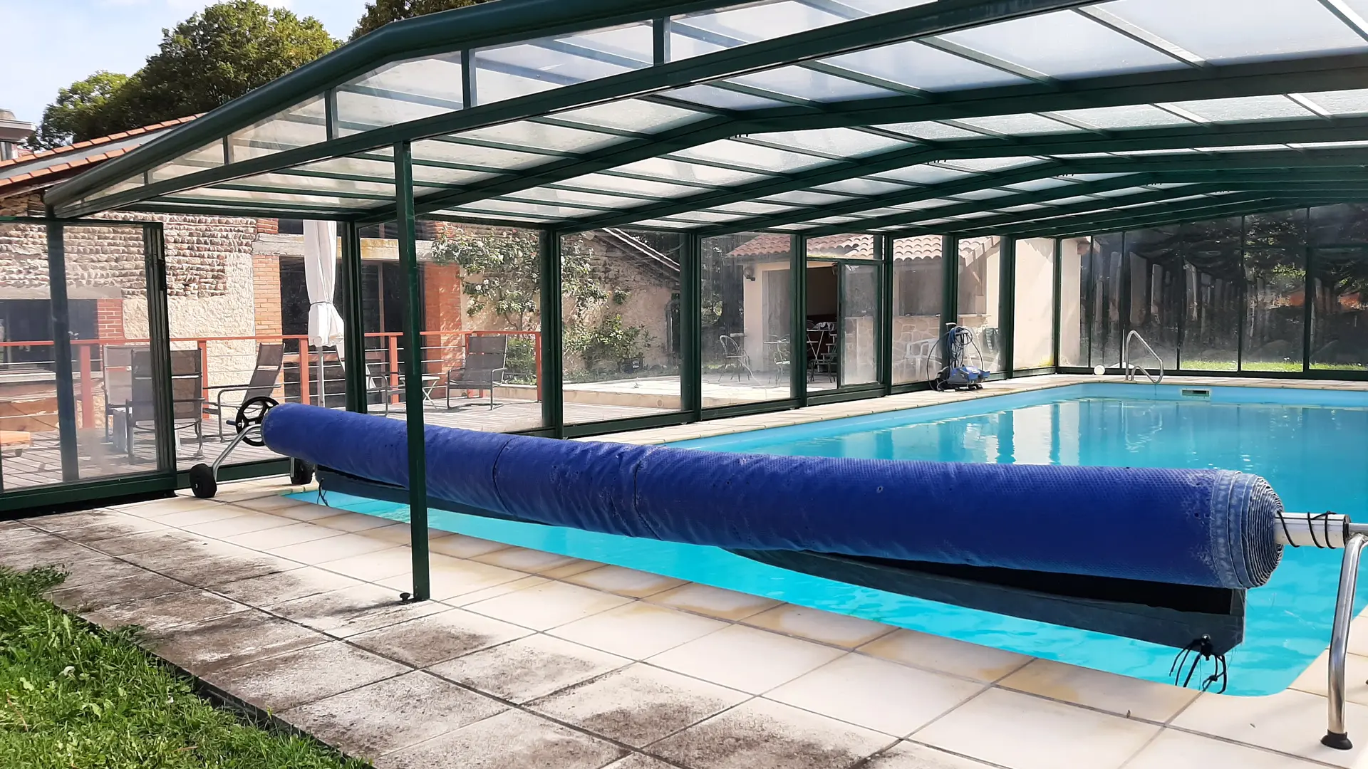 piscine accès partagé