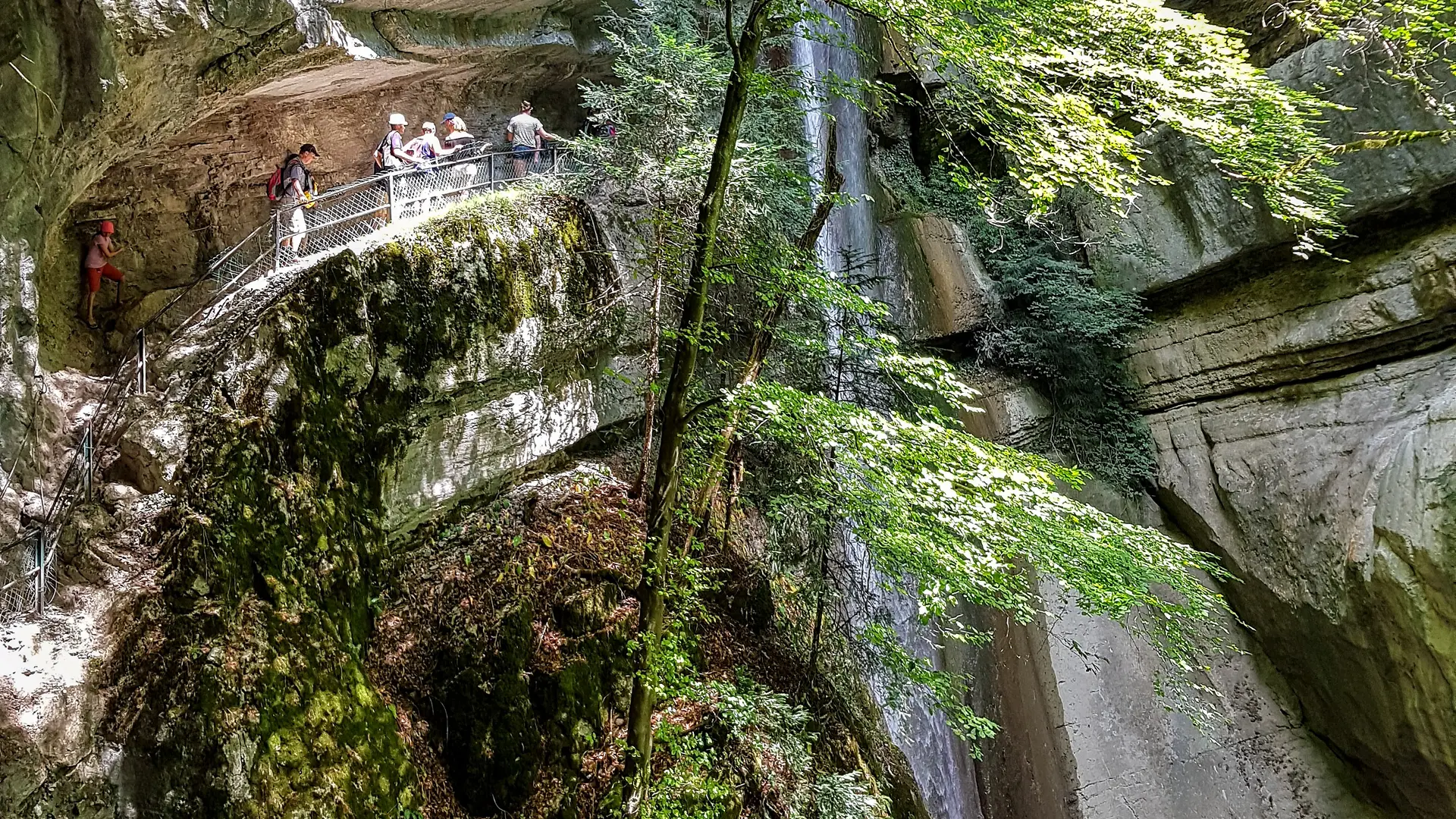 Cascade d'Angon à Talloires