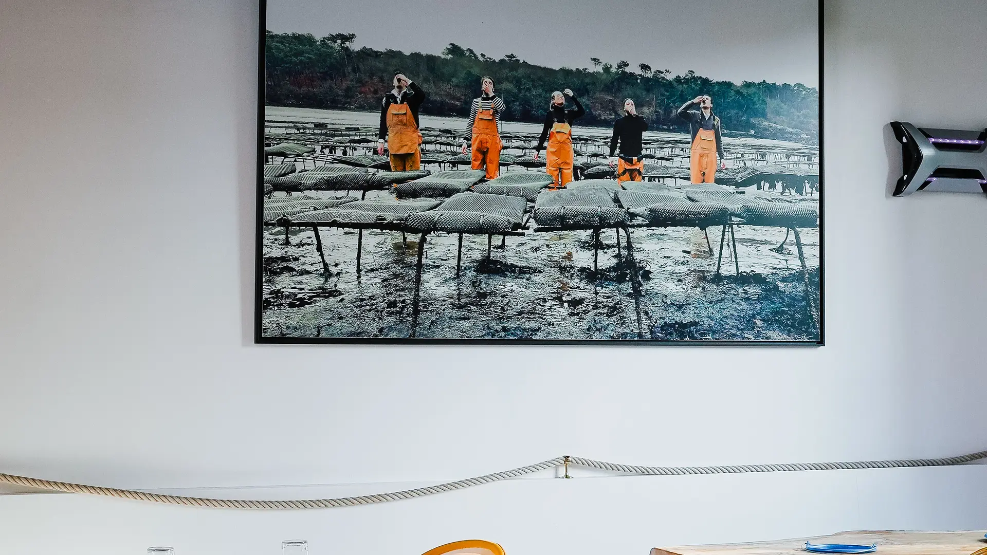 Salle et tableau photo