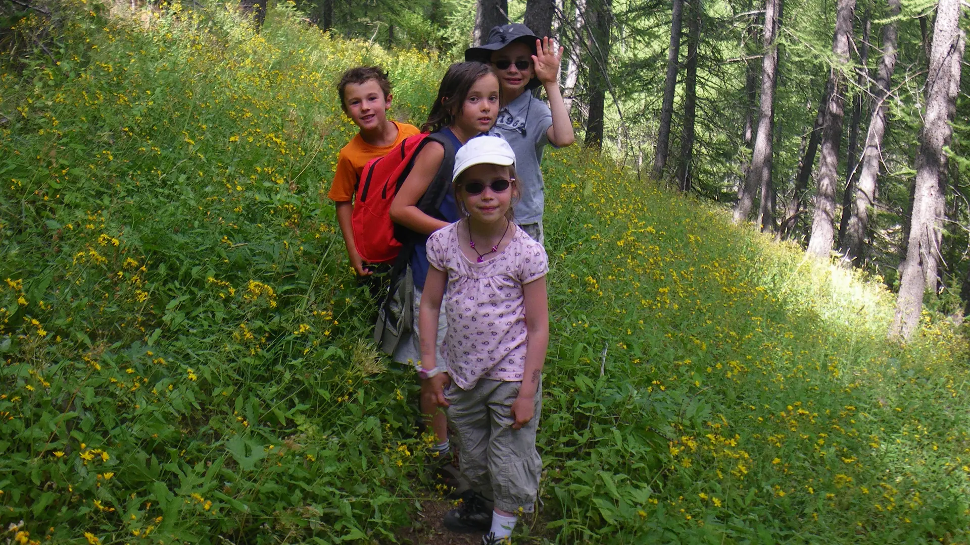 Montagnes d'Ubaye : Yoga Kid's Expérience