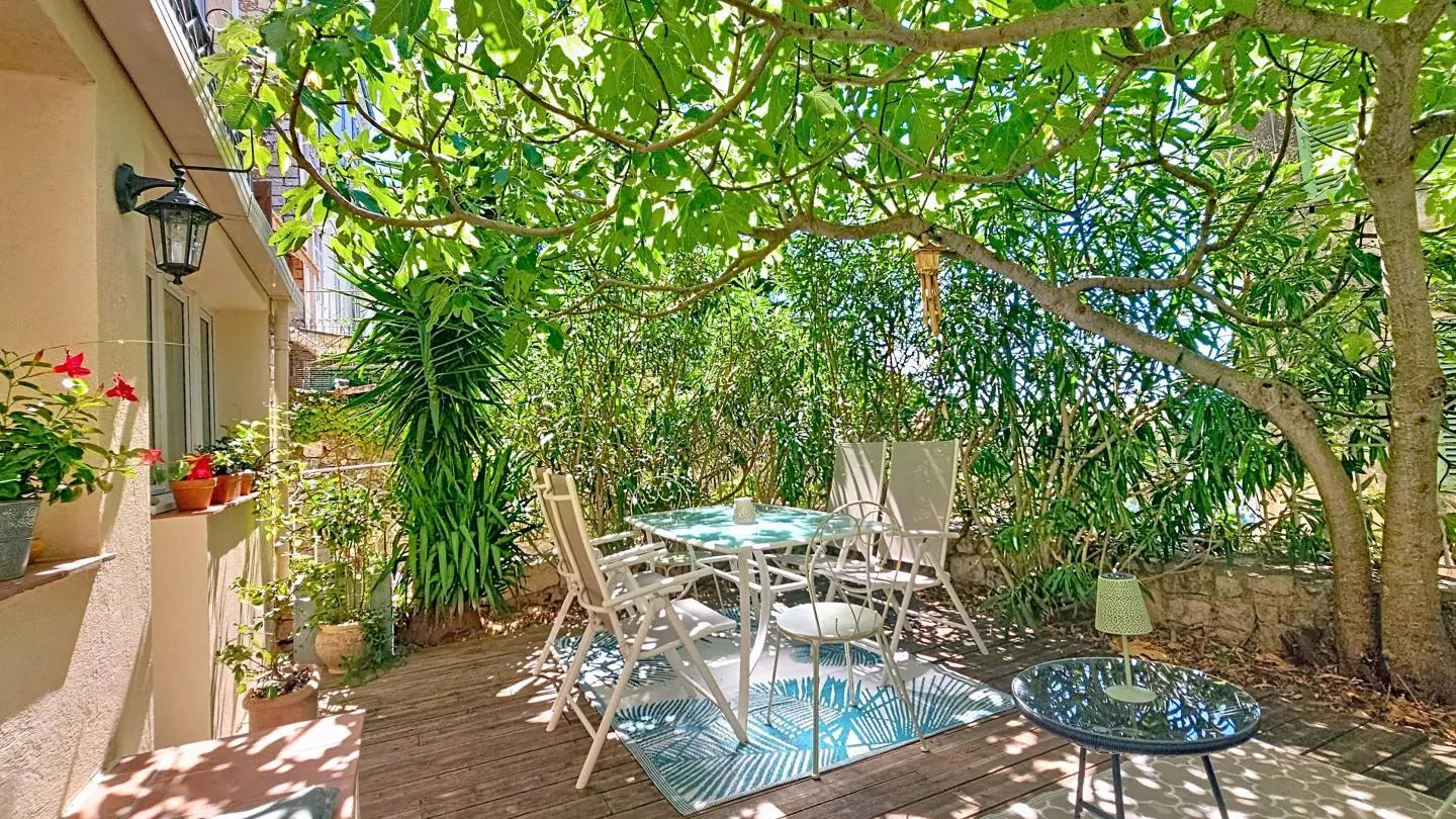 Gîte le Figuier de St Cé- Jardin/Terrasse -Gîtes de France Alpes-Maritimes