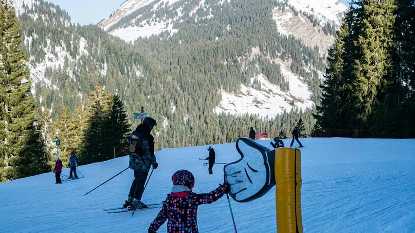 Piste ludique Belette - Fromage Abondance
