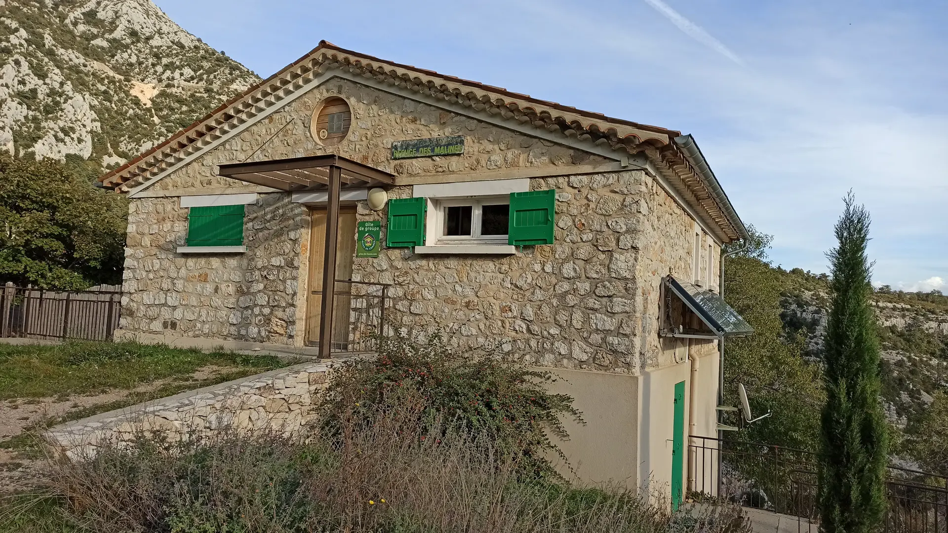 Chalet de la Maline - extérieur