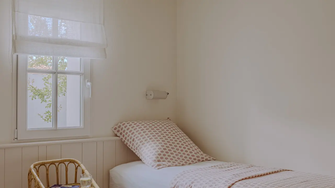 Zimmer mit zwei Einzelbetten