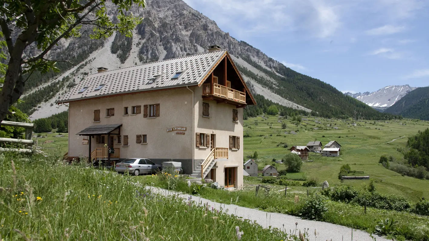 Le chalet l'été