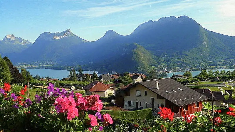 Vue sur le lac